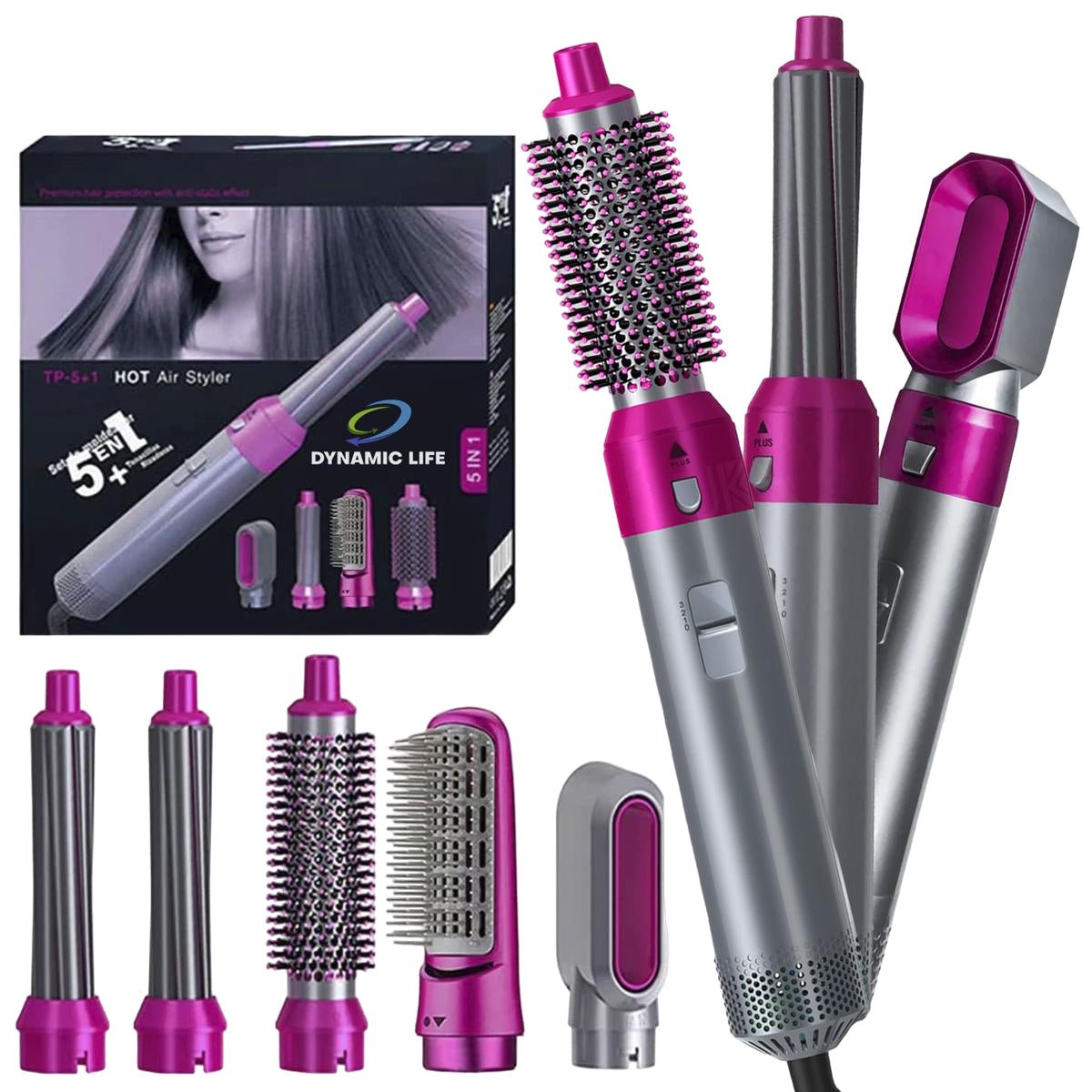 5 In 1 Hot Hair Styler